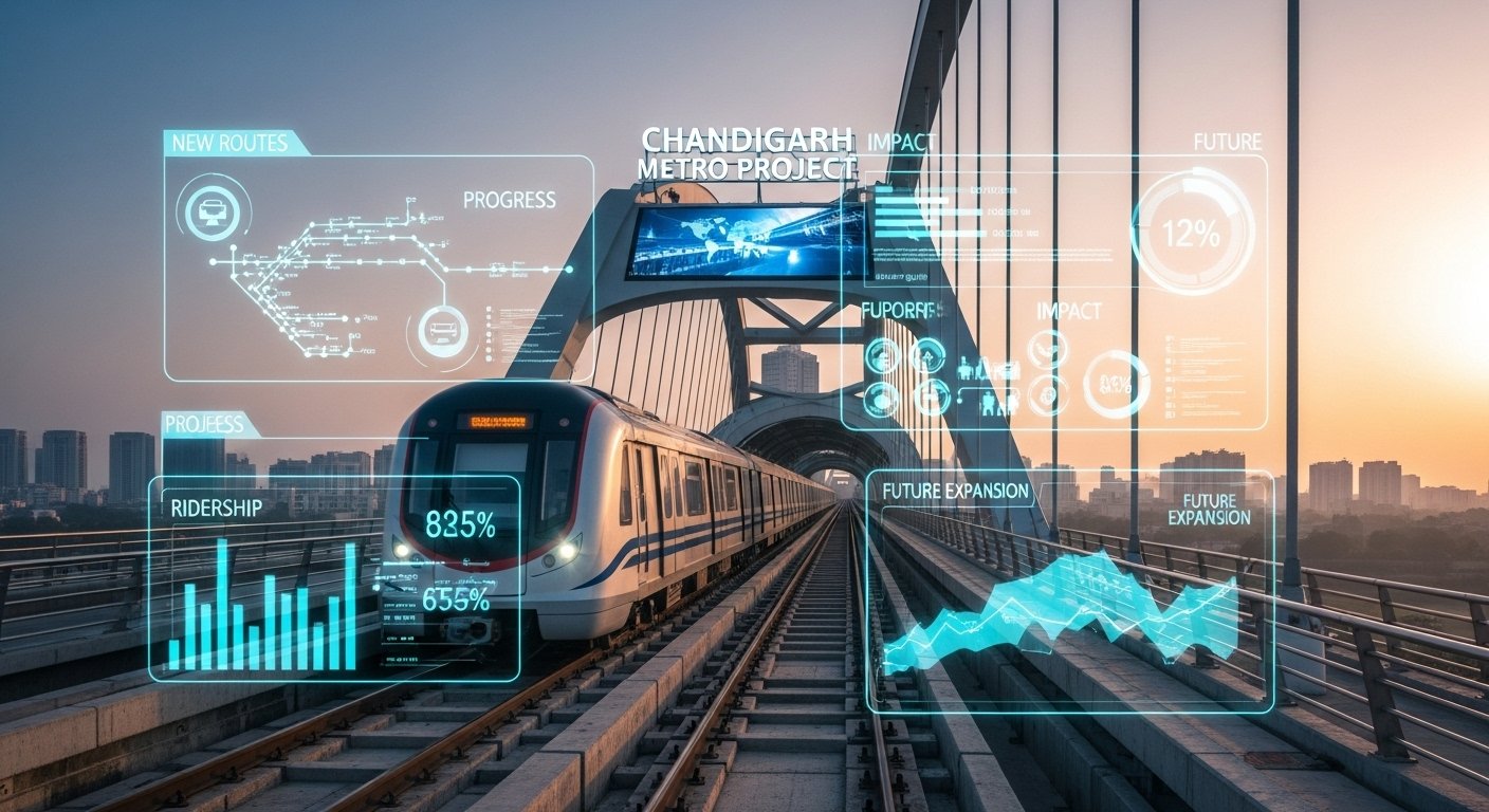 Chandigarh Metro Project News Routes, Progress & Future