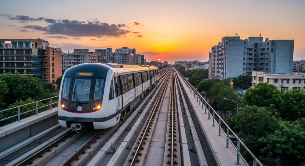 Chandigarh metro phase 1 route map